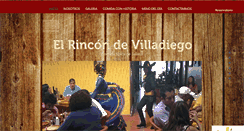 Desktop Screenshot of elrincondevilladiego.com